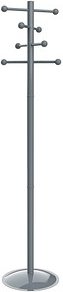 MAUL Kleiderständer MAULsaphir Lite 9401582 silber Metall 8 Haken 38,0 x 171,0 cm