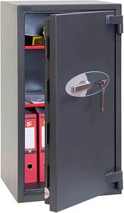 phoenix Tresor Elara Sicherheitsstufe 3 nach EN 1143-1 mit Feuerschutz graphitgrau 52,0 x 50,0 x 97,0 cm