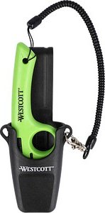 WESTCOTT Cuttermesser Set grün 7,0 mm, 1 Set