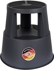 WEDO Rollhocker SuperStep grau Kunststoff