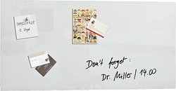 SIGEL Glas-Magnettafel artverum® 91,0 x 46,0 cm weiß