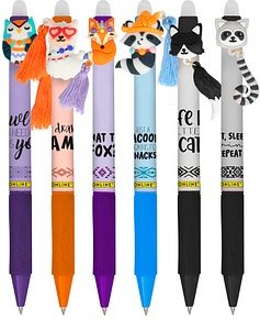 Thumbnail - ONLINE® magiXX Fun Gelschreiber Charm 0,7 mm, Schreibfarbe: blau, 6 St.