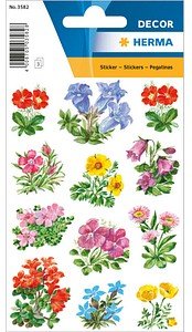 HERMA Aufkleber 3582 Blumen, 36 Etiketten