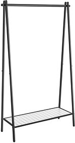 SONGMICS Kleiderständer HSR23BK schwarz Metall 92,5 x 153,0 cm