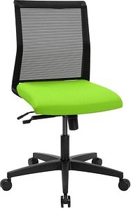 Thumbnail - Topstar Bürostuhl Smart Point, LC100G050 Stoff grün, Gestell schwarz