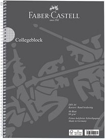 Thumbnail - FABER-CASTELL Collegeblock kariert DIN A4 Außenrand, 1 St.