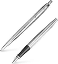 PARKER Schreibset DuoSet Jotter Edelstahl C.C. silber