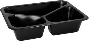 Thumbnail - PROPAC Mehrweg-Menüschalen 22,7 x 17,8 cm, 20 St.