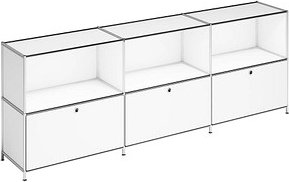 viasit Sideboard System4, 214890 weiß 227,9 x 40,4 x 80,7 cm, 1 St.