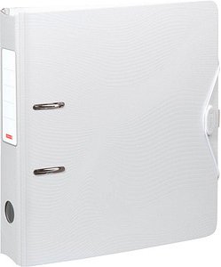 BRUNNEN WAVE Ordner weiß Kunststoff 7,0 cm DIN A4, 1 St.