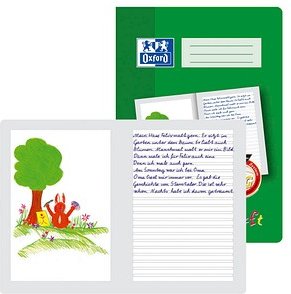 Thumbnail - OXFORD Geschichtenheft Lineatur 3G blanko DIN A4 ohne Rand, 16 Blatt, 1 St.