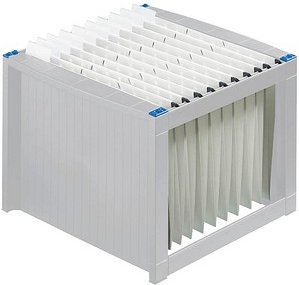 Thumbnail - helit Hängeregistraturkorb ohne Mappen grau