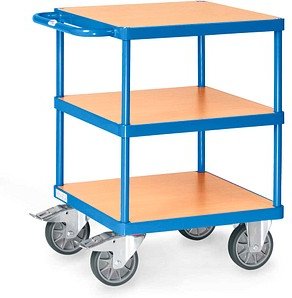 Thumbnail - fetra Tischwagen 2416 blau 60,9 x 73,7 x 86,0 cm