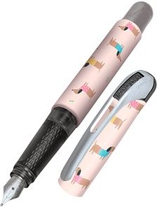 ONLINE® College Dackel Patronenfüller mehrfarbig M (mittel), 1 St.