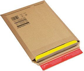 ColomPac® Kartonversandtaschen braun für DIN A4+, 20 St.