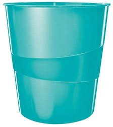 Thumbnail - LEITZ 5278 Papierkorb 15,0 l eisblau metallic, 1 St.