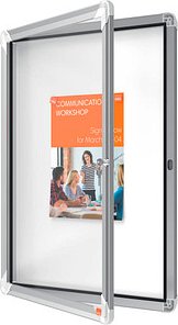 Thumbnail - nobo Schaukasten silber 4x DIN A4, 1 St.