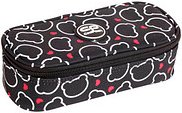 CoolPack Schlampermäppchen Bear schwarz, rot, 22,5 x 10,0 cm