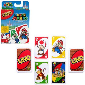 Mattel GAMES UNO Super Mario Kartenspiel, 1 St.