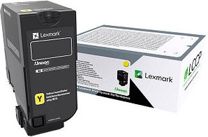 Lexmark 74C2SYE gelb Toner
