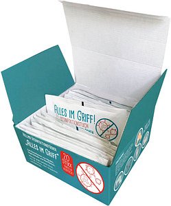 HELLMA Desinfektionstücher Alles im Griff 1-lagig weiß, 20 Tücher