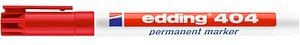 Thumbnail - edding 404 Permanentmarker rot 0,75 mm, 1 St.