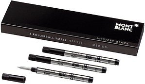 MONTBLANC Rollerball-Mine Gelschreibermine schwarz 1,0 mm 3 St.