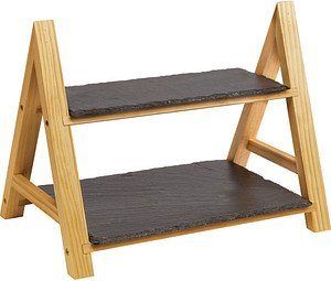 Thumbnail - WESTMARK Etagere Tapas + Friends braun, 1 St.