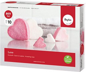 Thumbnail - Rayher Seifen-Set Knetseife Love rosa