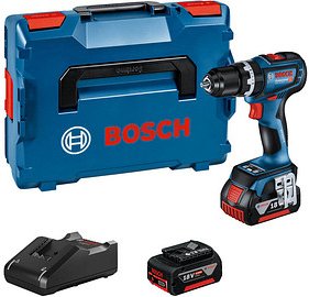 AKTION: BOSCH Professional GSB 18V-90 C Akku-Schlagbohrschrauber-Set 18,0 V, mit 2 Akkus mit Prämie nach Registrierung