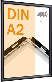 Thumbnail - SPRINTIS Klapprahmen schwarz 42,0 x 59,4 cm, 1 St.