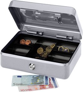 MAUL Geldkassette 5611395 Größe 3 silber