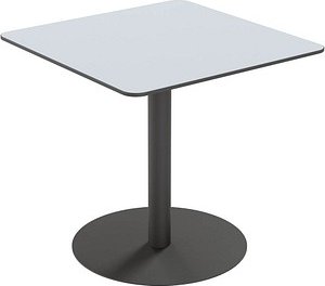 Thumbnail - meet powered by PAPERFLOW Gartentisch CROSS grau quadratisch 80,0 x 80,0 x 75,0 cm