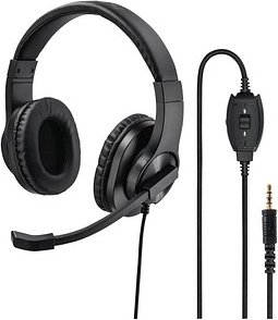hama HS-P350 Headset schwarz