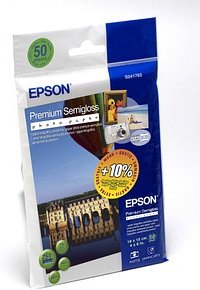 EPSON Fotopapier S041765 10,0 x 15,0 cm seidenmatt 251 g/qm 50 Blatt