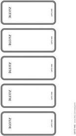 AKTION: LEITZ Ordneretiketten 1692-00-85 grau, 50 St. mit Prämie nach Registrierung