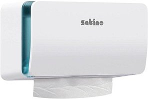 Satino Papierhandtuchspender HYGINITY PT3 System 333428 weiß Kunststoff, 1 St.