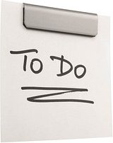 DURABLE DURAFIX® Magnetleisten silber 1,7 x 6,0 cm, 10 St.