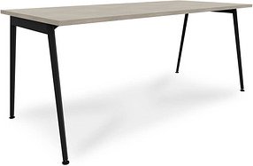 Quadrifoglio X3 Schreibtisch beton rechteckig, 4-Fuß-Gestell grau 180,0 x 80,0 cm