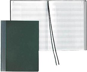 KÖNIG & EBHARDT Geschäftsbuch 86-55223 DIN A4 kariert, schwarz Hardcover 192 Seiten, 1 St.