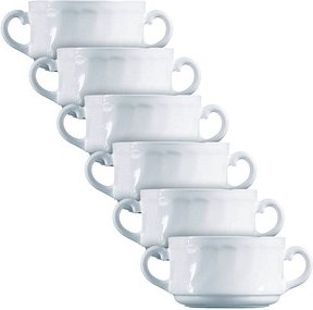 ARCOROC Suppentassen Trianon White weiß 320,0 ml, 6 St.