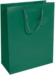 Thumbnail - SIGEL Geschenktüten grün 26,0 x 33,0 cm, 5 St.