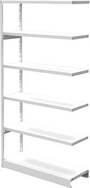 Kerkmann Anbauregal Progress 50955011 lichtgrau 75,0 x 30,0 x 190,0 cm