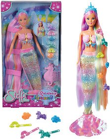 Thumbnail - Simba Rainbow Mermaid Steffi LOVE Puppe