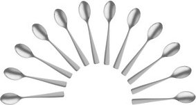 Thumbnail - Amefa Espressolöffel Dante silber satiniert, 12 St.