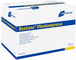 Meditrade® Vlies-Kompressen BeeSana® 4377 weiß 10,0 x 10,0 cm, 300 St.