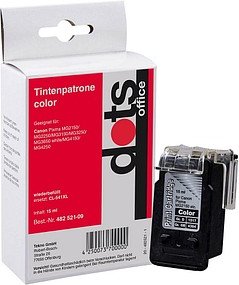 dots color Druckerpatrone kompatibel zu Canon Cl-541XL