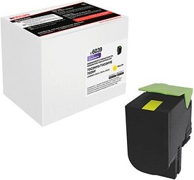 Thumbnail - edding EDD-6039 gelb Toner kompatibel zu LEXMARK 70C2HY0