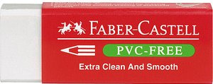FABER-CASTELL Radiergummi PVC-FREE weiß, 1 St.
