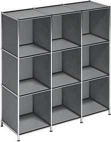 viasit Sideboard System4, 136263 anthrazit 115,4 x 40,4 x 118,2 cm, 1 St.